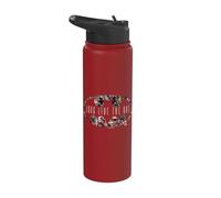 Batman 80 Years Long Live the Bat Shield Logo Stainless Steel Insulated Water Bottle
