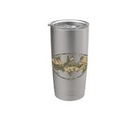 Batman Army Camo Shield Gobelet isotherme en acier inoxydable double paroi