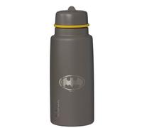 Batman by b.box Bouteille d'eau à triple isolation pour enfant avec paille en acier inoxydable pour garder les boissons froides jusqu'à 46 heures. Gobelet anti-fuite avec couvercle et paille pour