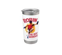 Batman Classic TV Series Robin Vintage Boy Wonder Gobelet isotherme en acier inoxydable double paroi