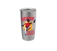 Batman Classic TV Series Robin Vintage Boy Wonder Gobelet isotherme en acier inoxydable double paroi
