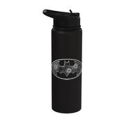 Batman Glass Hole Logo Stainless Steel Insulated Water Bottle