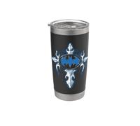 Batman Gothic Steel Logo Gobelet isotherme en acier inoxydable double paroi