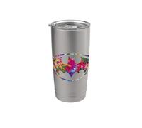 Batman Hawaiian Shield Gobelet isotherme en acier inoxydable double paroi