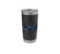 Batman Navy Camo Shield Gobelet isotherme en acier inoxydable double paroi