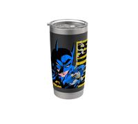 Batman | Produit officiel Batman & Robin | WBUBMR01 Gobelet isotherme en acier inoxydable double paroi