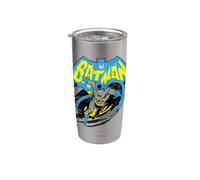Batman | Produit officiel vintage DC Comics | WBUBTM02 Gobelet isotherme en acier inoxydable double paroi