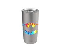 Batman Tie Dye Logo Gobelet isotherme en acier inoxydable double paroi