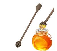 Bâton à miel Cuillère à Miel Anti-Goutte | Mélangeur pour mélasse, confiture, sirop pour confiture, miel, mélasse, yaourt, pâtisserie, cuisine, restaurant