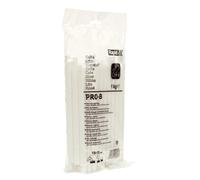Rapid – Bâtons de colle thermofusible PRO-B blanc Ø 12 mm 190 mm 1 kg