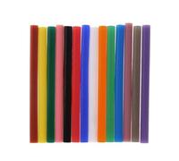 Bâton De Colle Thermofusible Coloré 7x100mm, 5 Pièces, Adhésif Pour Bricolage Artisanat Outil De Réparation De Jouets