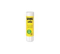 Bâton de colle - UHU - Stic géant 40g - Colle blanche - Pour papier et carton - Bouchon à vis