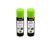 Bâton de colle végétale - WONDAY - FCL400113-2 - 40 g - Lot de 2 - Écologique