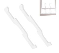 Bâton de Fenêtre Support Ajustable de Sécurité Sans Perçage 41,9 cm | 2 Pièces Support de Tringle pour Fenêtre en Bois pour Douche Appartement Maison Camping-Car Placard Terrasse Cuisine
