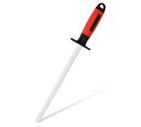 Bâton de rodage céramique professionnel - 39 cm, idéal pour l'affûtage des couteaux de cuisine