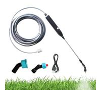 Bâton pulvérisateur de tuyau, étanche, ergonomique, rechargeable, avec seringue de tuyau, convient pour le jardinage, la pelouse, la cour, l' , la ferme, la terrasse, les fleurs, les légumes et le