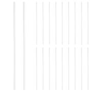 Bâtonnet de Colle Thermofusible Blanc 20 Pièces | Lot de Petits Bâtons, Pvc, pour Bois et Plastique, Projets Créatifs, Usage Industriel