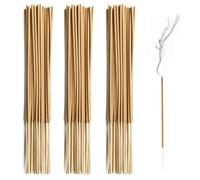 Bâtonnets d'encens, 150pcs Jasmin Encens Naturel sans, 25 Pcs x 6 Pack,150 Pcs Total