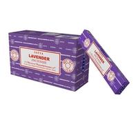 Bâtonnets d'encens - Satya - Lavande - 12 x 15 g - Origine Inde