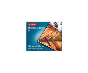 Batonnets D'encre Inktense Blocks 24 Pièces - Derwent