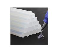 Bâtons de colle à chaud - 7 mm x 14 cm - Transparent - Lot de 30 - Certifié SGS