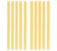Bâtons de colle thermofusible 11 x 200 mm, colle artisanale en caoutchouc à forte adhérence pour haute température 60 W + pistolets à colle, modèle de réparation de bricolage, (Jaune)
