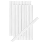 Bâtons de Colle Thermofusible Blanc 16 Pièces 7x100mm, EVA | Loisirs Créatifs Diy, Haute Viscosité, Usage Facile, Adaptés aux Fleuristes la Tapisserie
