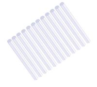 Bâtons de Colle Thermofusible Résine Transparents, 80 Pièces | Finition Claire et Lustrée, Usage pour Tissu et Bois, Projets Scolaires et Loisirs Créatifs