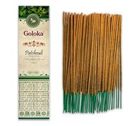 Bâtons d'encens Patchouli - 1 Paquet de 100 g (70-90 bâtons) - Aromathérapie - Méditation - Yoga - Packaging Eco-Friendly