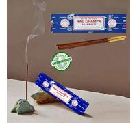 Bâtons d'encens Satya Sai Baba Nag Champa, 15g/40g/100g (1 paquet) bois