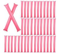 Bâtons D'encouragement - Bâtons De Tonnerre Gonflables Réutilisables De 23,62 Pouces | PP Party Cheer Set - 40pcs Bâton De Gonflable Coloré Pour Les Événements Sportifs, Fêtes, Concerts