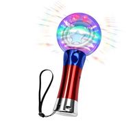 Bâtons Lumineux pour - Scintillante Ronde LED à Paillettes | Jouet Rotatif Lumineux,pour Anniversaire, Voyage, Sorties, soirées, Usage Quotidien, Jours fériés, Spectacles