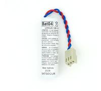 BATSÉCUR - Pile Alarme BAT04 Compatible Batli04, D8903, LI04, MGL956439 DAITEM Hager 3.6V 2Ah - 3.6V 2.7Ah Li-SOCl2