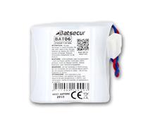 BATSÉCUR - Pile Alarme BAT06 Compatible BATLi06 D8905 MGL956428 2ER26500M Li06 DAITEM LOGISTY 7.2V 5Ah - 7.2V 6Ah Li-SOCl2