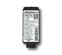 BATSÉCUR - Pile Alarme BAT31 Compatible BATLi31 DAITEM 3V 1Ah - 3V 1.1Ah LiFeS2
