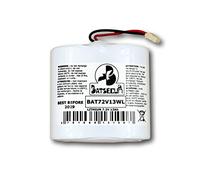 BATSÉCUR - Pile Alarme BAT72V13WL Compatible avec C126BATT72V13WL, 1.C126BATT72V13WL, 2LSh20-TECNO, 510772, LX-2LSH20 + TECNOALARM - 7.2V 13Ah Li-SOCl2