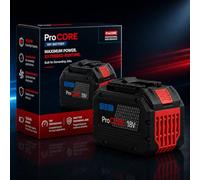 Batterie 12,0 Ah compatible avec système Bosch Professional 18 V - Batterie de rechange lithium-ion haute performance - Pour appareils GBA/ProCORE - Longue durée de vie et haute performance