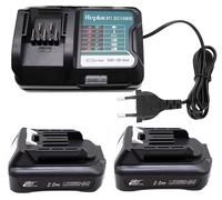 Batterie 12V 2000mAh BL1021B + chargeur pour outils Makita