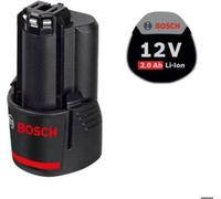Batterie 12V, 2Ah, Bosch Professional GBA 12V, Compatible avec outils 12V, Résistante aux chutes