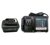 Batterie 12V 4000mAh pour Makita BL1041B, BL1021B, BL1016, avec chargeur