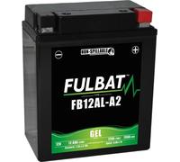 batterie 12V, YB12AL-A2 GEL, 12V, 12Ah, 150A, technologie GEL sans entretien 134x80x161 FULBAT (activée en usine)