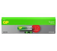 G & P Naturarznei Piles AA GP15A Super Alcaline 1,5 V - Lot de 12 - Longue durée