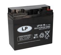 Batterie 18 Ah, 12 V AGM, batterie au plomb, résistante aux cycles, convient pour tondeuse à gazon, tracteur à gazon, tondeuse autoportée, bateau, scooter 17 Ah 19 Ah 20 Ah 22 Ah 23 Ah
