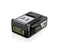 Batterie 18 V/2,5 Ah, Batterie de Rechange pour Outils Kärcher, indicateur de Batterie en Temps réel, sûre et Durable, Compatible avec Tous Les Outils Kärcher 18 V.