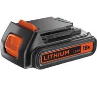 Batterie 18V 1.5Ah, BLACK+DECKER BL1518-XJ, B+D Power Connect, Lithium, Noir et Orange