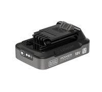 Batterie 18V 2,5Ah avec indice de charge - BLACK+DECKER - BDL2518S-XJ - Noir