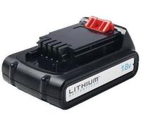 Batterie 18V 2Ah, BLACK+DECKER BL2018-XJ, Power Connect, Lithium, Compatible GTC650L, GTC1843L, GLC1825L(SB), STC1820CM