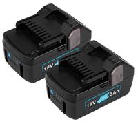 Batterie 18V 5000mAh, remplacement pour Hitachi BSL1830, lot de 2