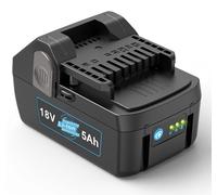 Batterie 18V 5Ah compatible avec Hitachi, remplacement pour BSL1830