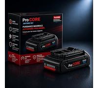 Batterie 18V 6.0Ah Compatible avec Bosch Professional GBA/ProCORE - Batterie Li-ION de Remplacement avec indicateur LED